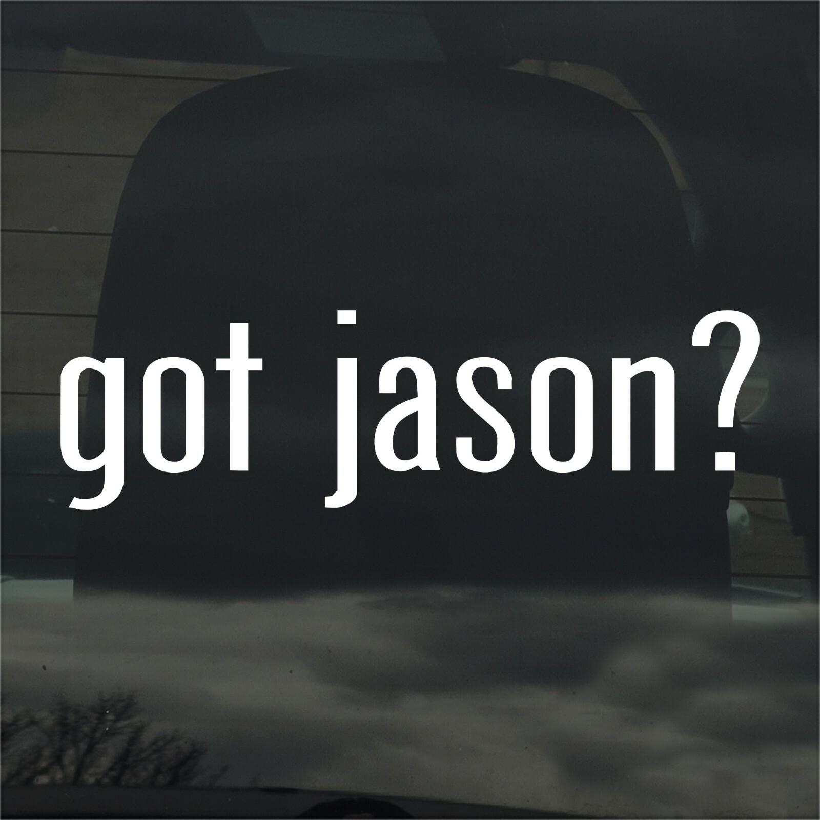 Got Jason? Custom Vinyl Sticker Decal Friday the 13th Jason Voorhees Horror