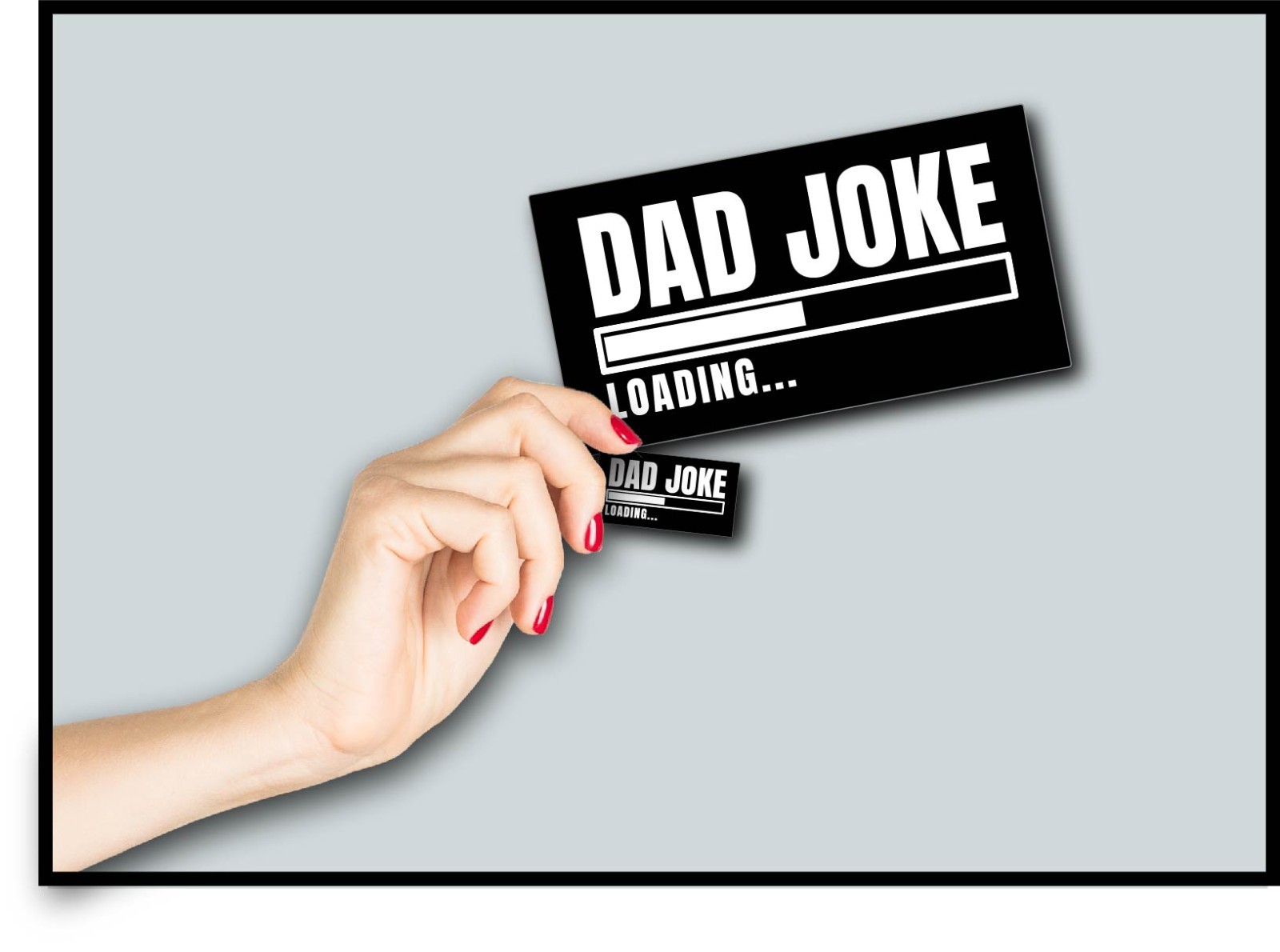 Dad Joke Loading Decal Sticker Funny Father Humor Day Gift Cringe Kid Love Life