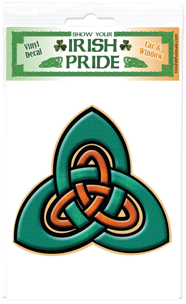 Double Trinity Knot Celtic Ireland Irish Decal Sticker