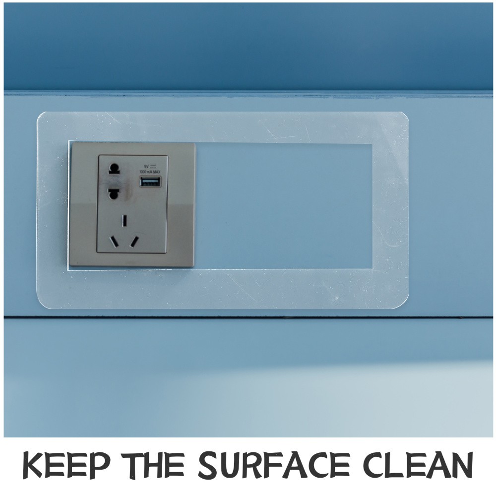 Wall Switch Plates: 3-Gang Screwless Decorative Wall Plate – Unbreakable