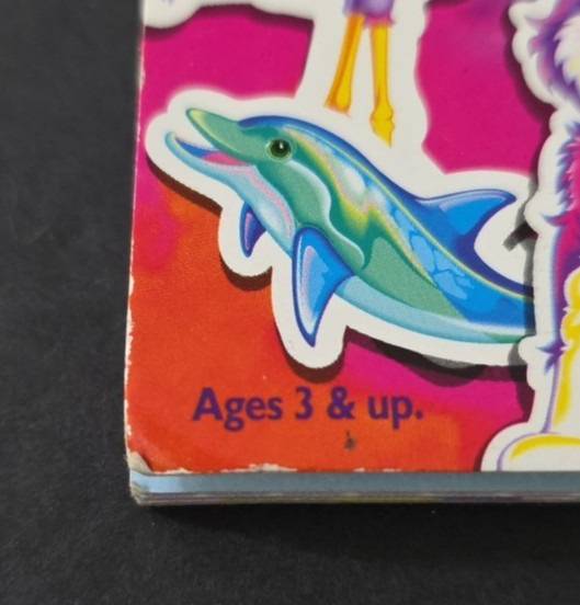 New Complete LISA FRANK The 2nd Official Collectors Set 1,850 Stickers Book