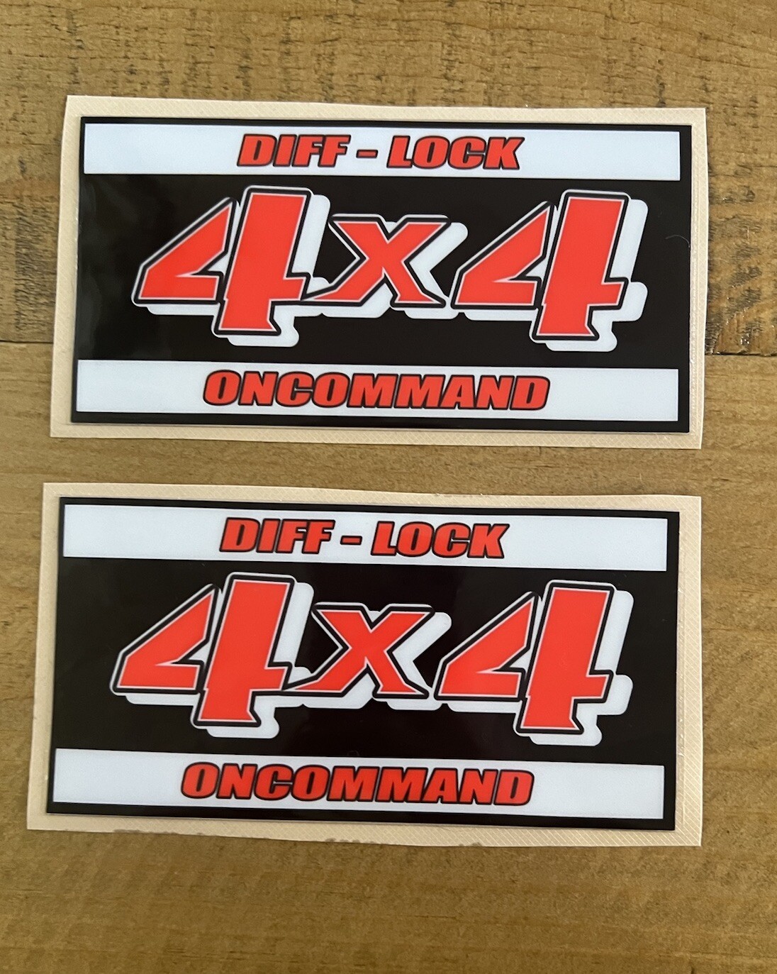 Yamaha Grizzly OEM ATV Tank Decal Graphic Sticker Kit 4×4
