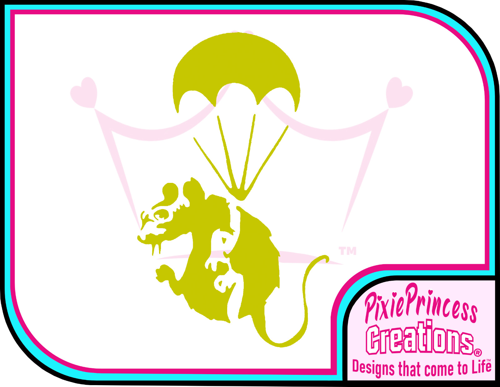 Banksy I Paratrooper Rat Vinyl Sticker Wall Art Poster Car Van Home Decor Decal
