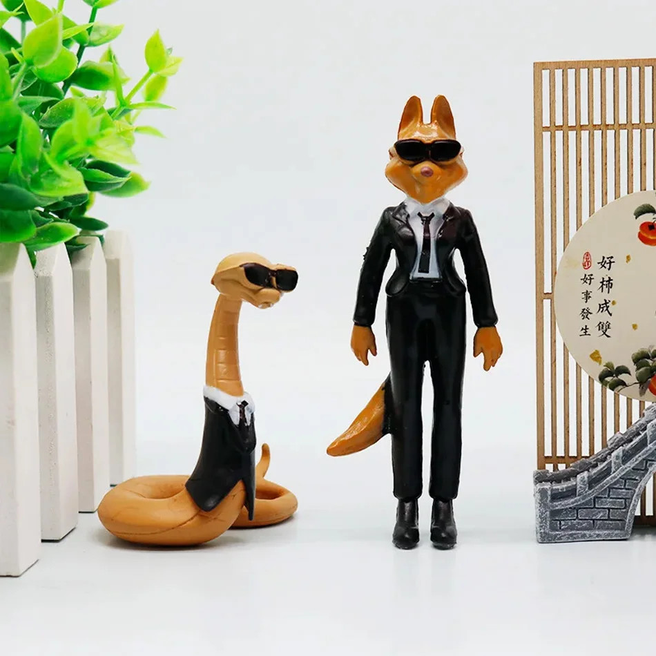 6Pcs The Bad Guys Figures Set Cartoon PVC Action Model Toys Kids Gift