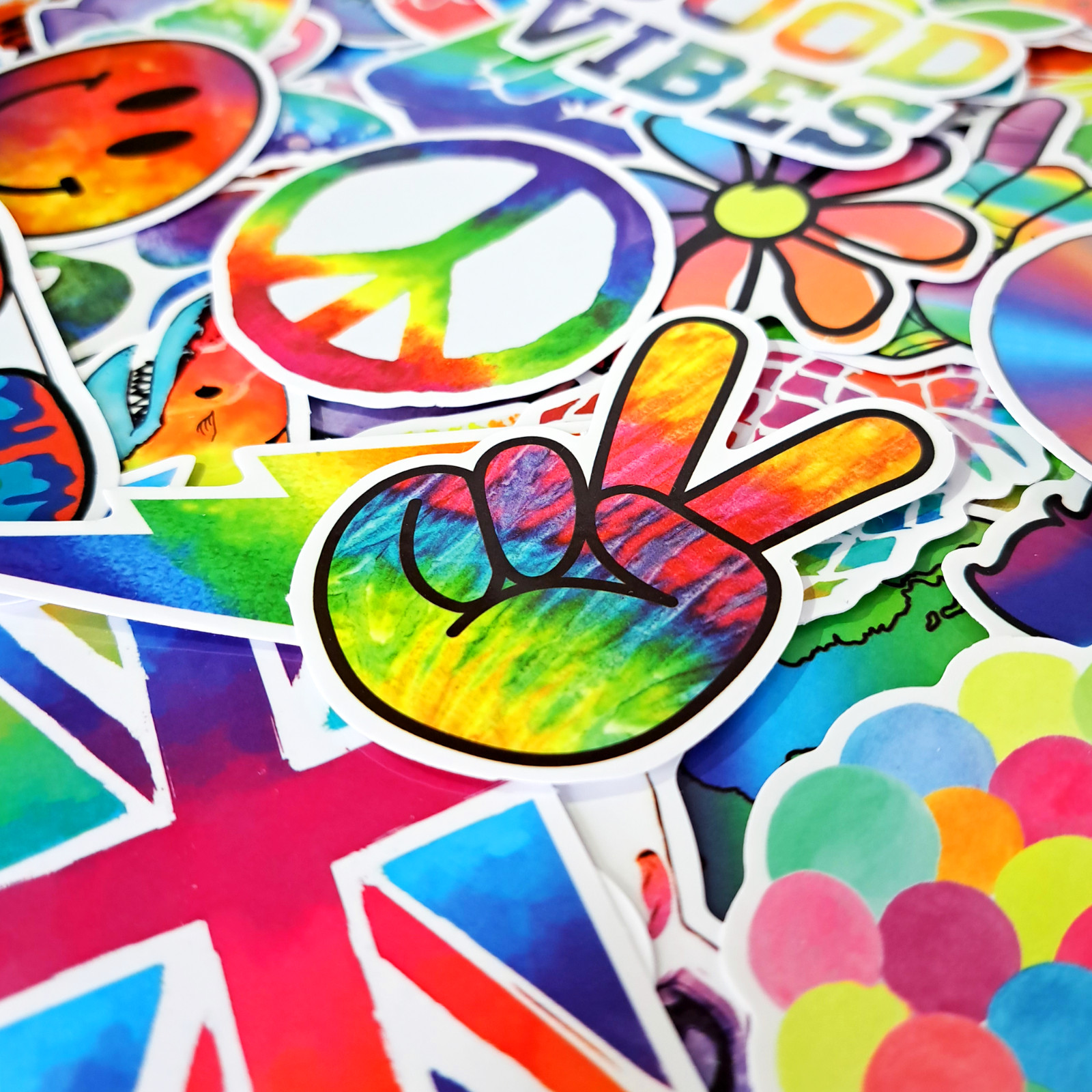 50 PCS Pride Month Sticker Pack Rainbow LGBT Queer Inclusive Stickers Gifts