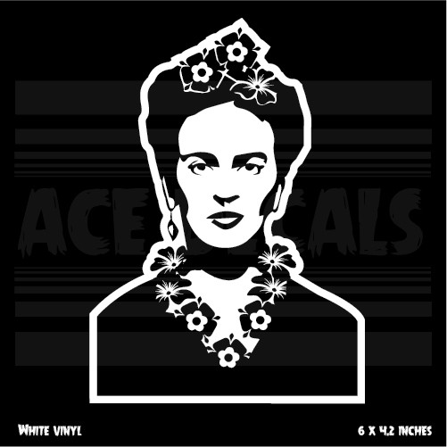 Frida Khalo – Artist – Laptop Car Vinyl decal sticker