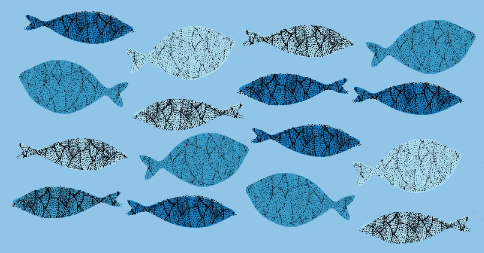 3D Blue fish 536 Risers Decoration Photo Mural Vinyl Decal Wallpaper US Lemon