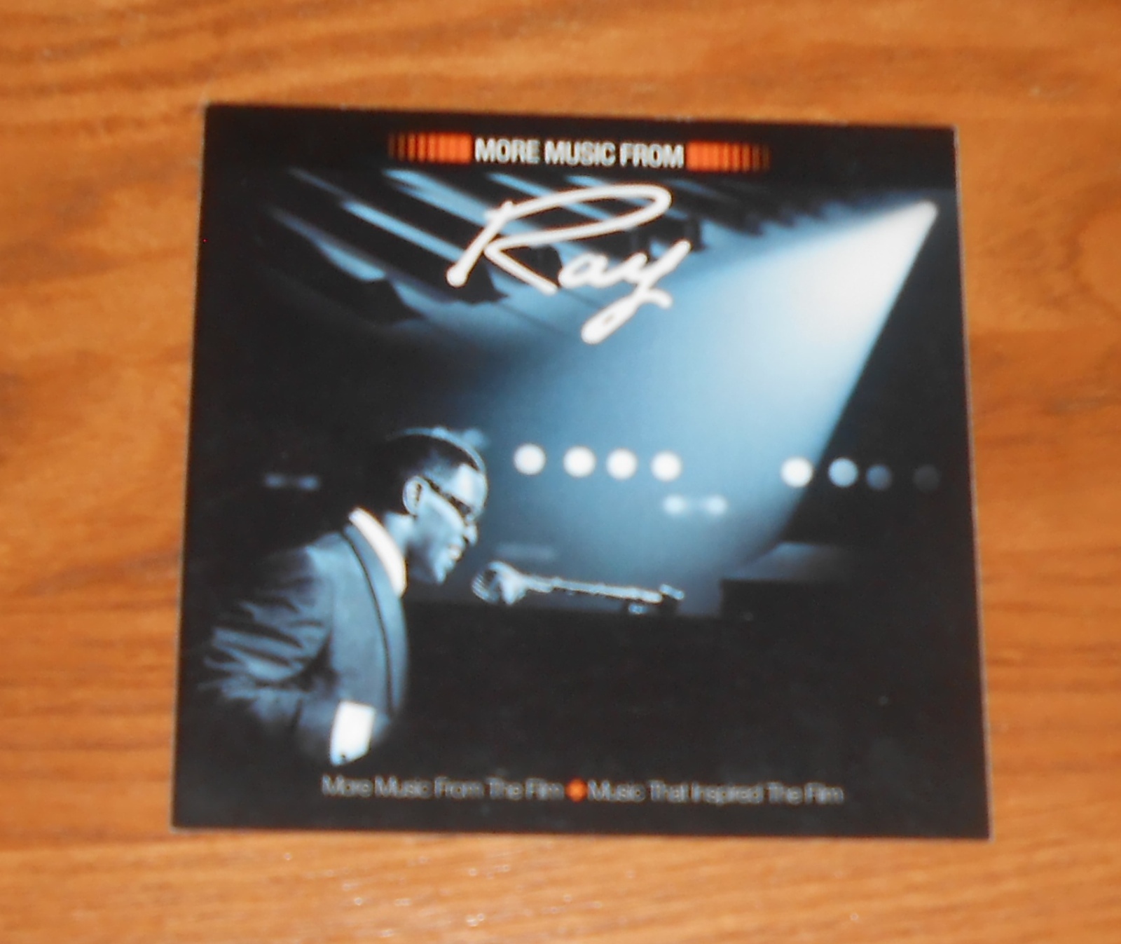 Ray Charles Sticker 2-Sided Original 2004 Promo 4×4