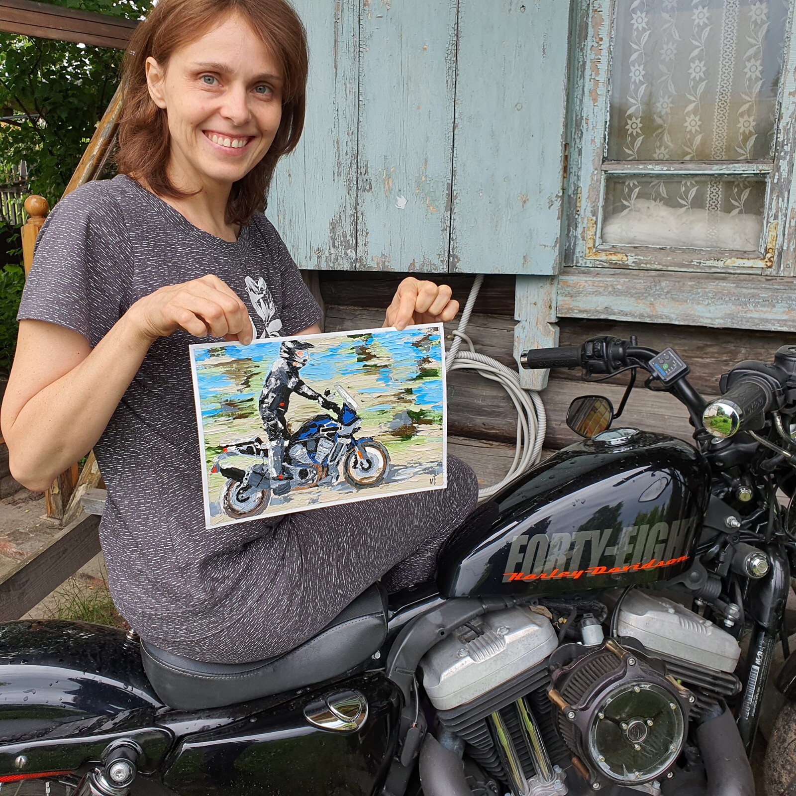 Stickers Harley Davidson Pan America Motorcycle Original Artwork Motorbike Biker