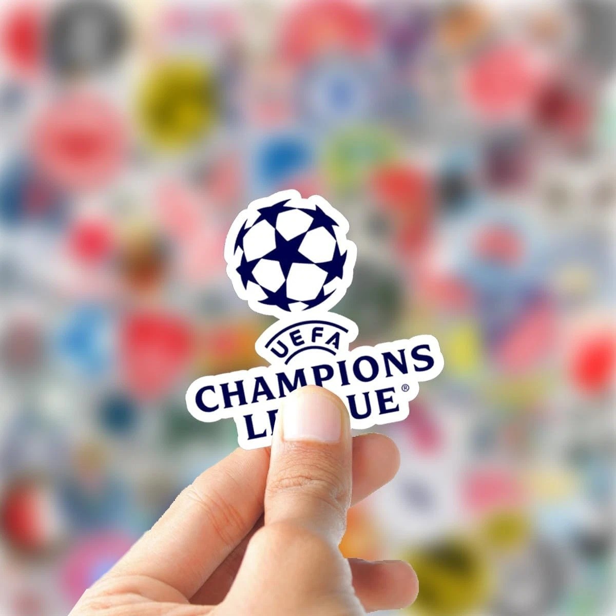 105 Vinyl PVC Soccer Stickers – Perfect for Laptops Water Bottles and Gifts