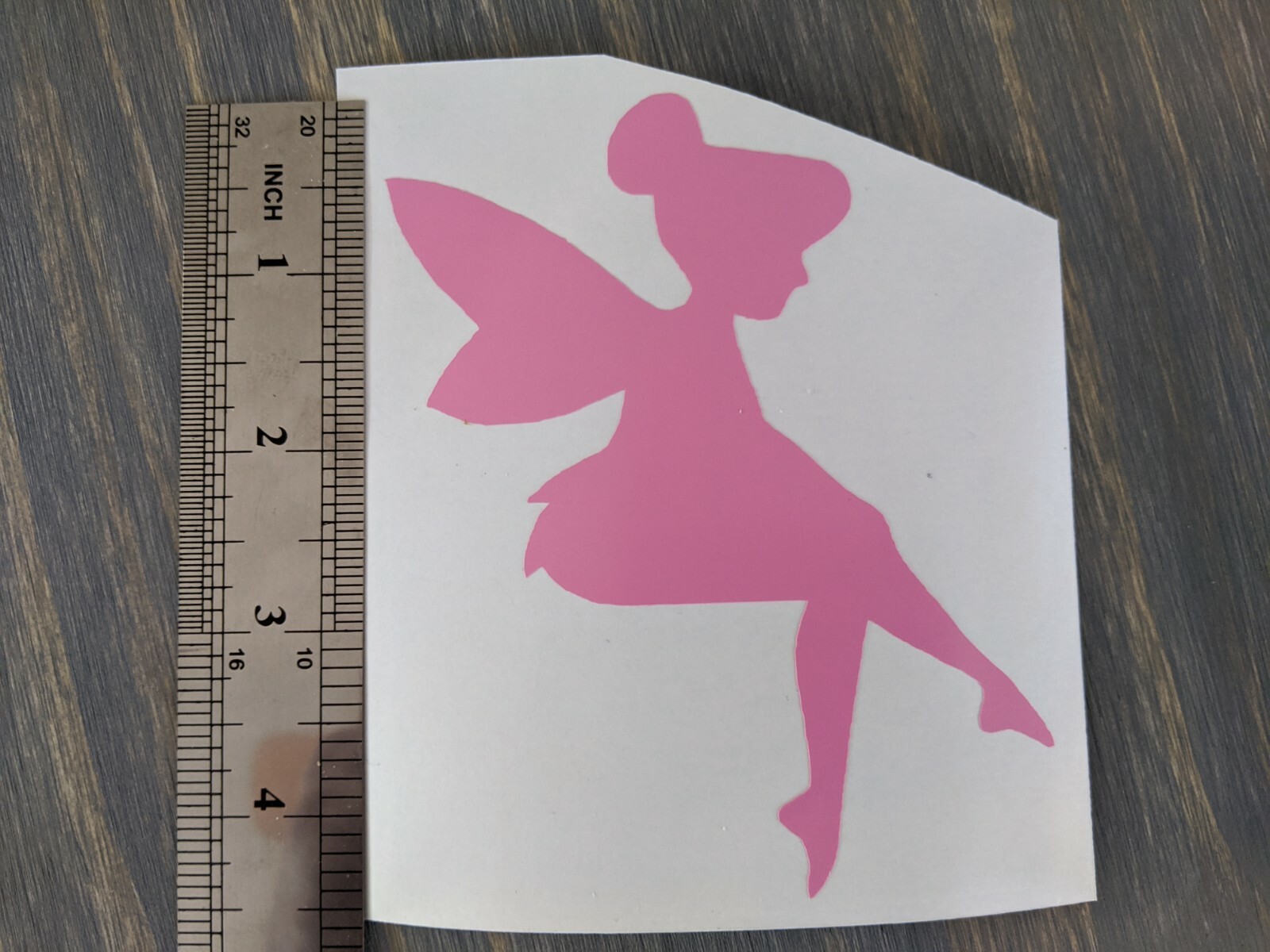 TINKERBELL Light Switch Decal Sticker Vinyl Kids Room Wall 4.5"H x 3.75"W