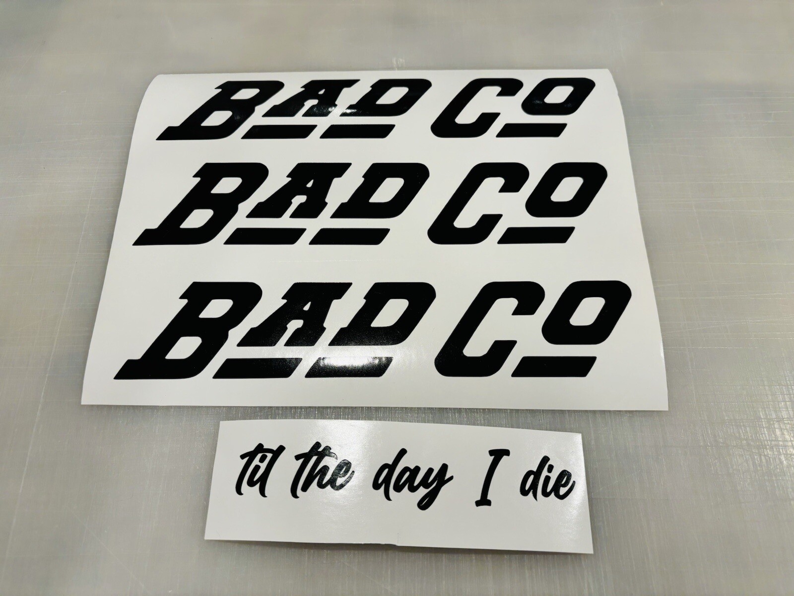 Bad Company (Band) Vinyl Decal-Many Sizes & Colors FREE Ship Buy 2 Get 1 FREE