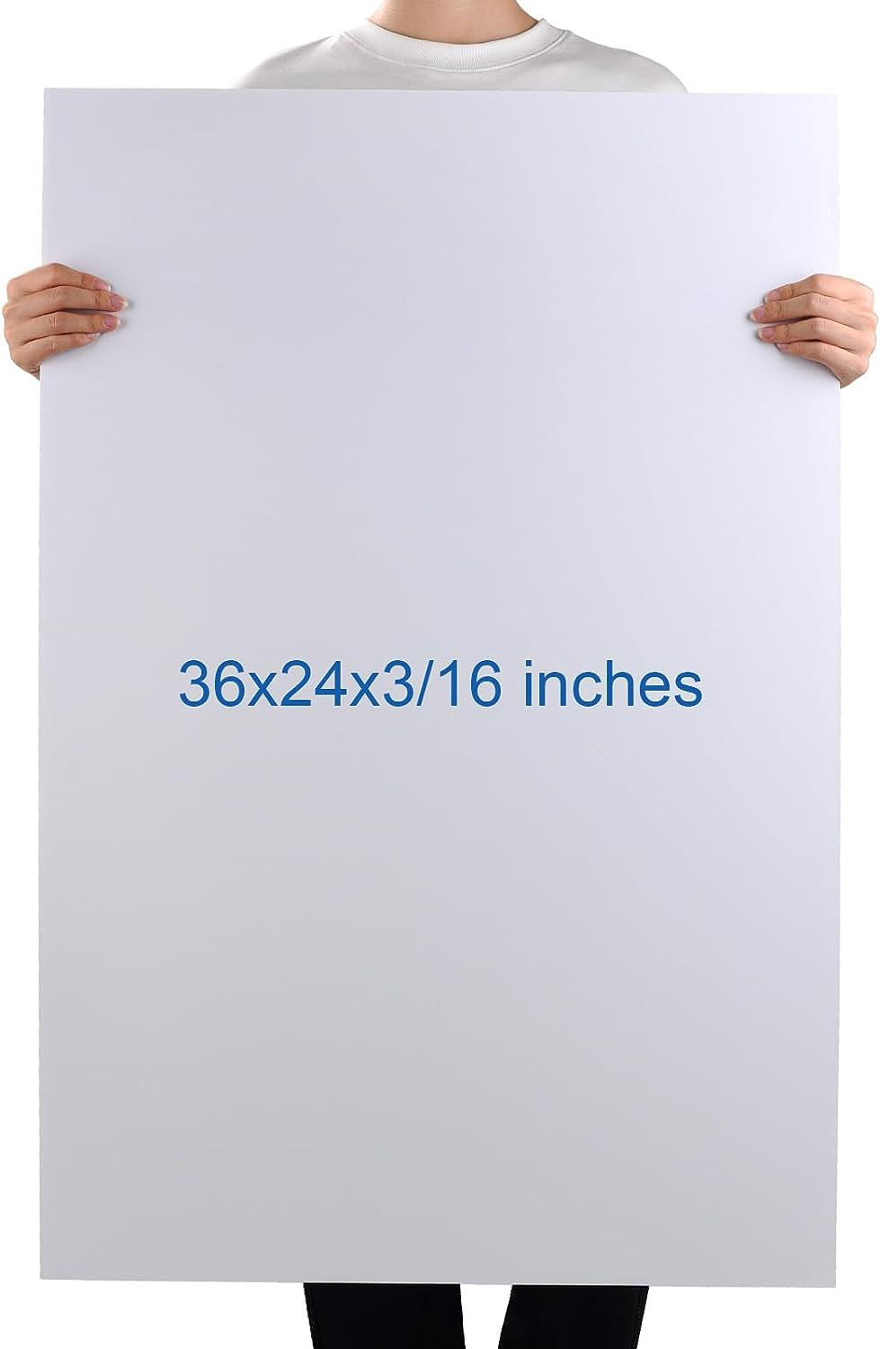 Foam Board 24 x 36 x 3/16" (5mm) – 12 Pack – White Poster 24×36 in