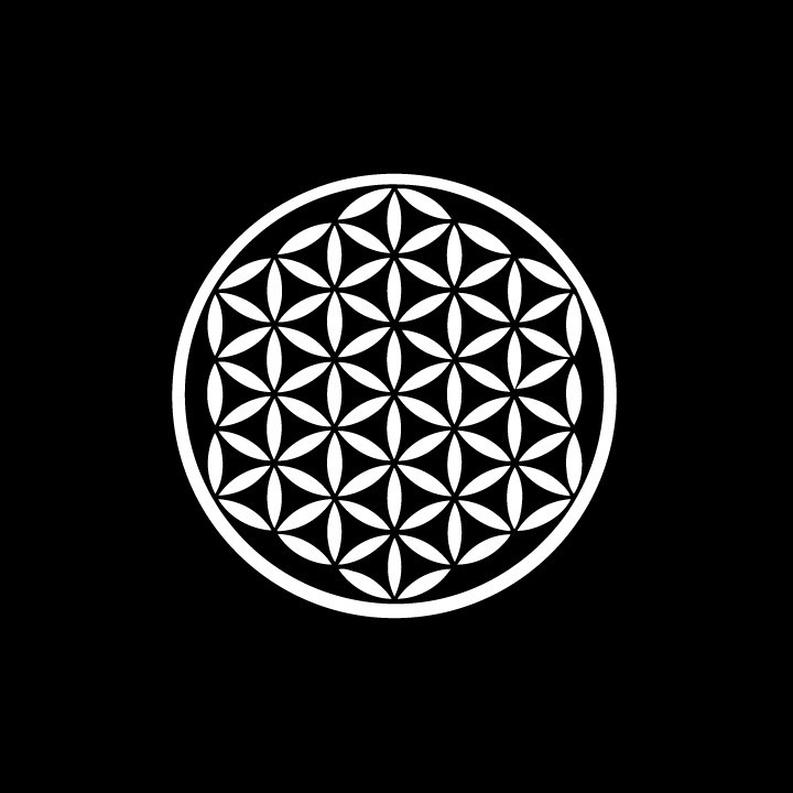 Flower Of Life, Sacred Geometry. High Quality Professional Grade vinyl decal