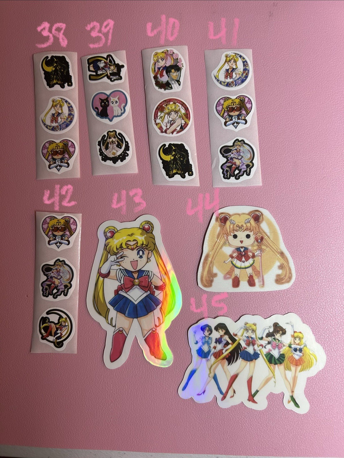 Princess Peach, Sailor Moon And More Anime Stickers