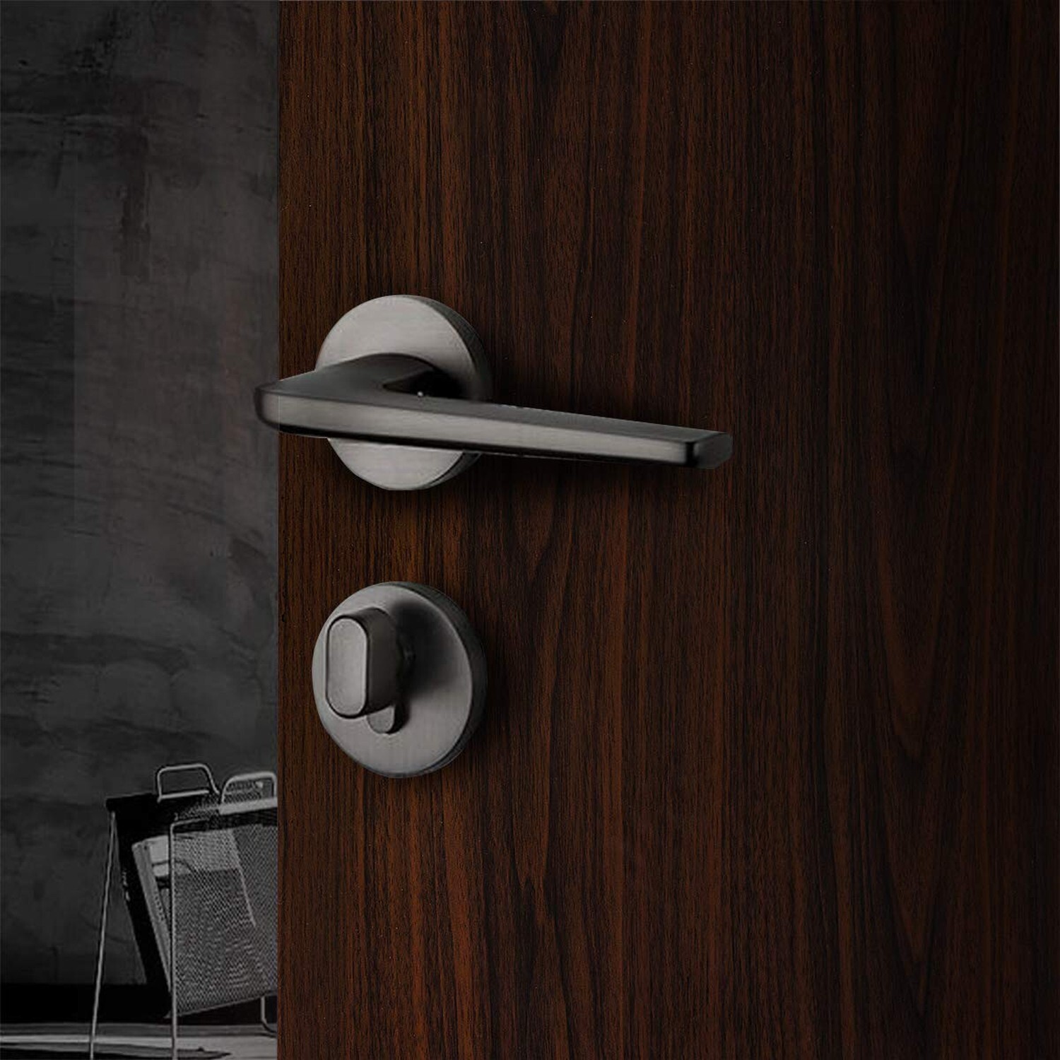 TOTIO Extra Wide Wood Grain Contact Paper Dark Brown 31.5x157in Thick Matte B…