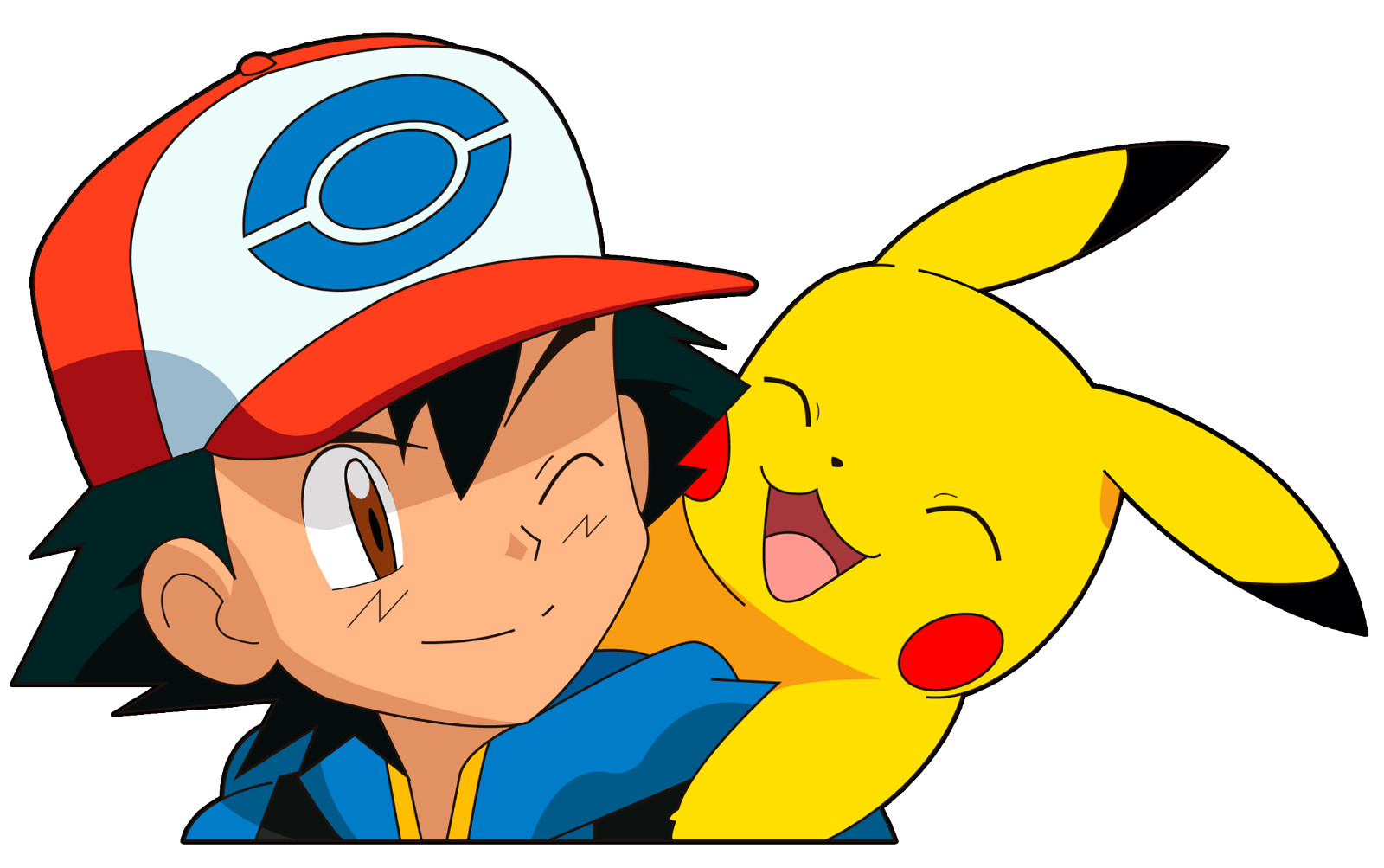 Pokemon ash pikachu sticker weatherproof bumper vinyl decal