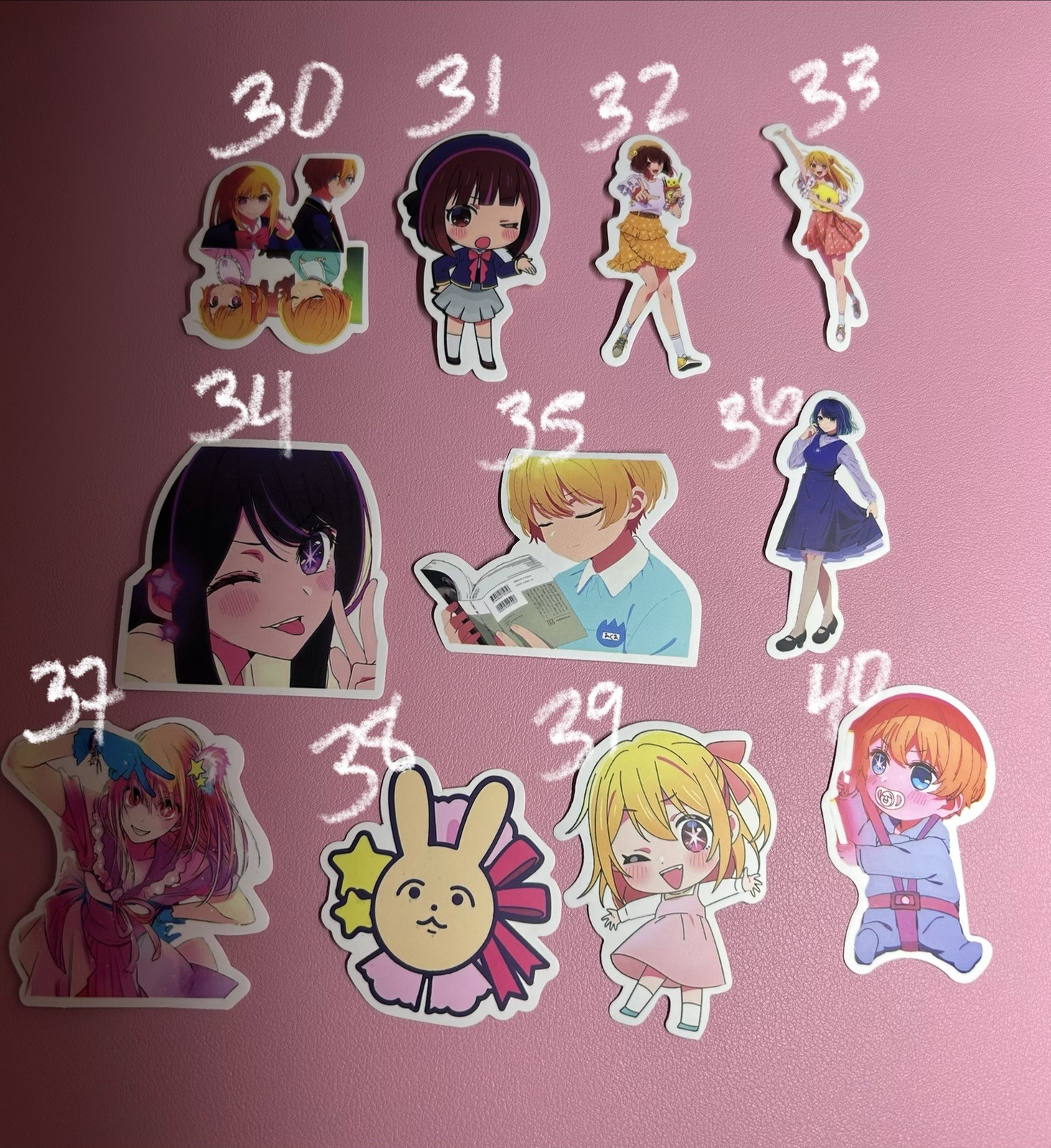 Oshi No Ko And More Anime Stickers