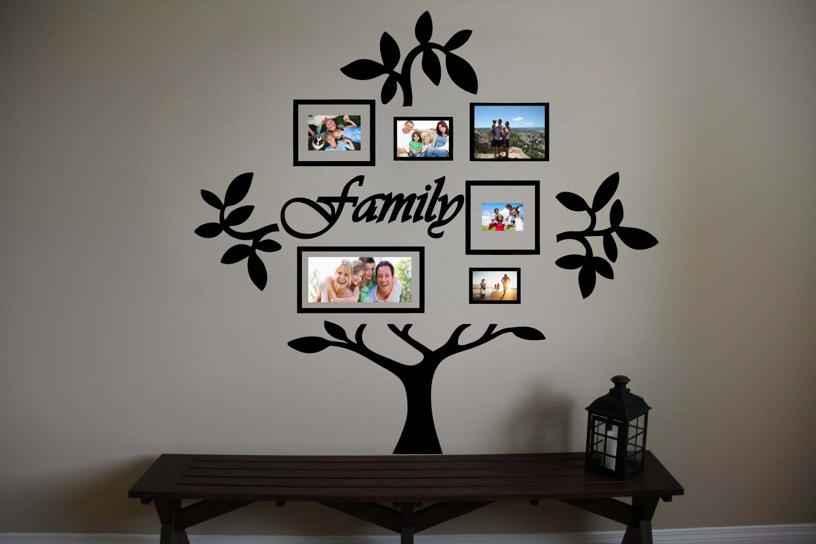 Family Tree Vinyl Wall Sticker Decal (A)