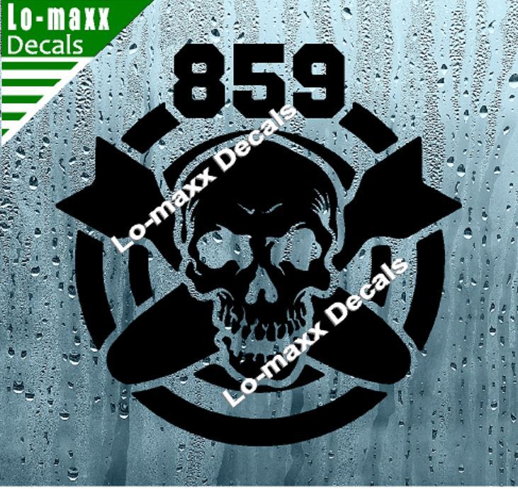 WW 2 Fighter Bomber Nose Art Military High Quality Die Cut Vinyl Decal