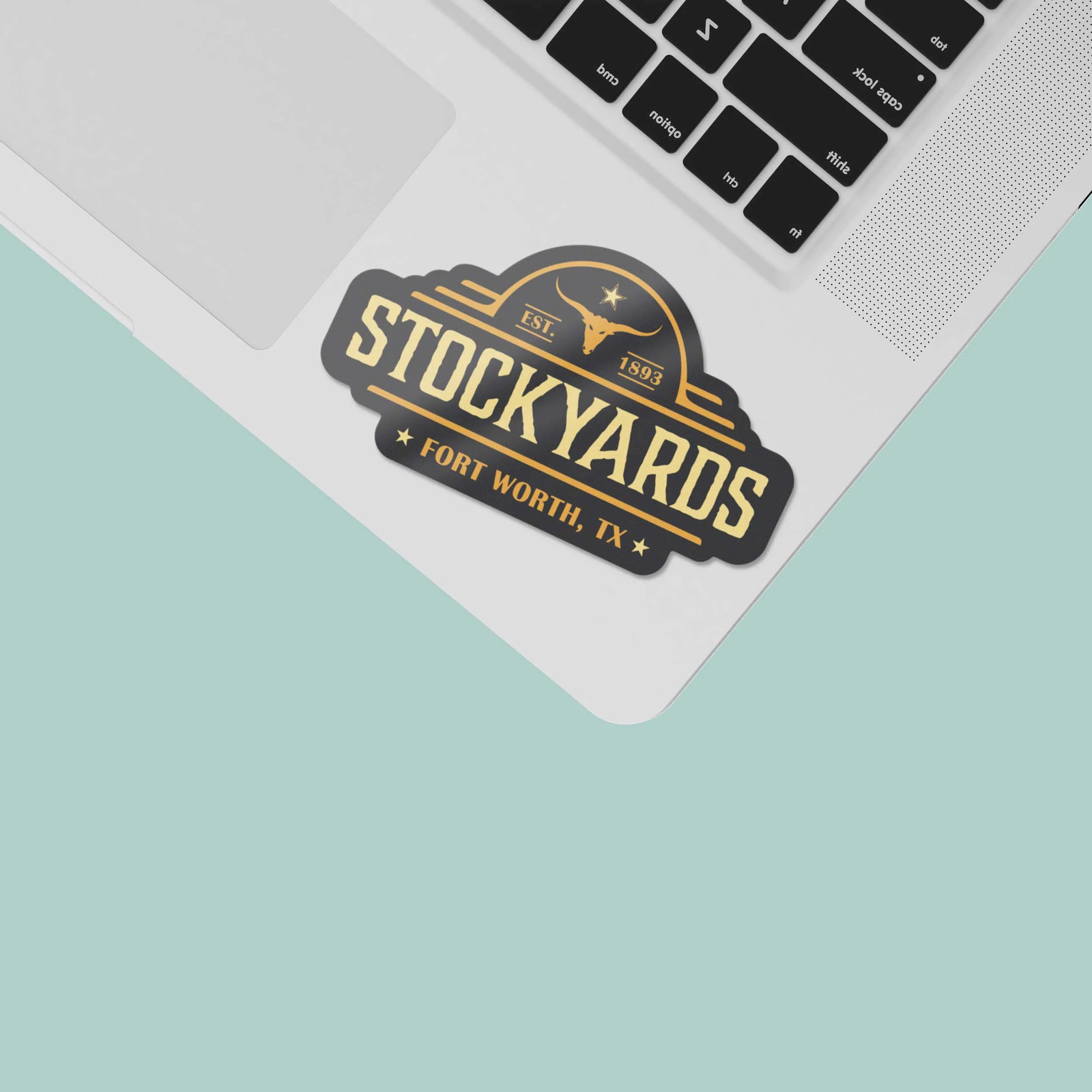 Fort Worth Stockyards Sticker