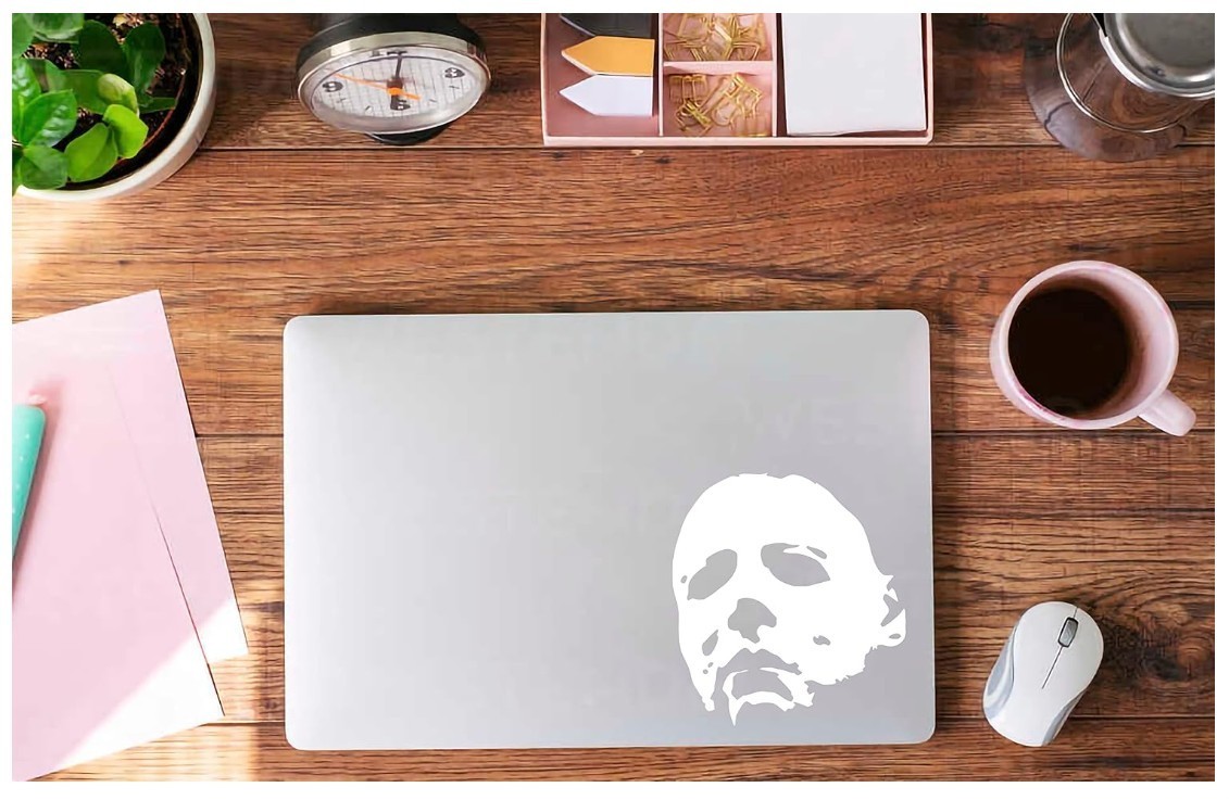 Halloween Michael Myers Vinyl Decal 5.5" Waterproof Removable Horror Sticker New
