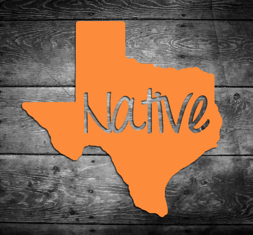 Texas Native Vinyl Sticker Car Window Door Bumper Decal Pride Home TX
