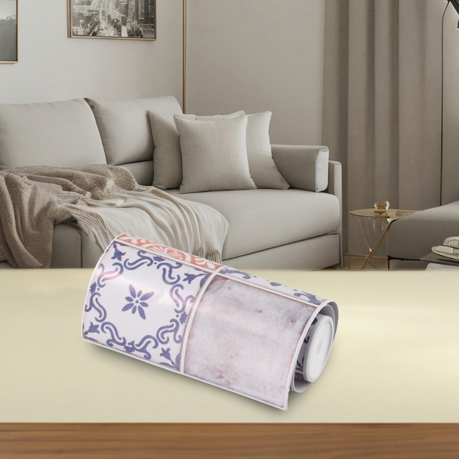 Removable Waterproof Kicking Line Stickers Decorative Decals for Living Rooms