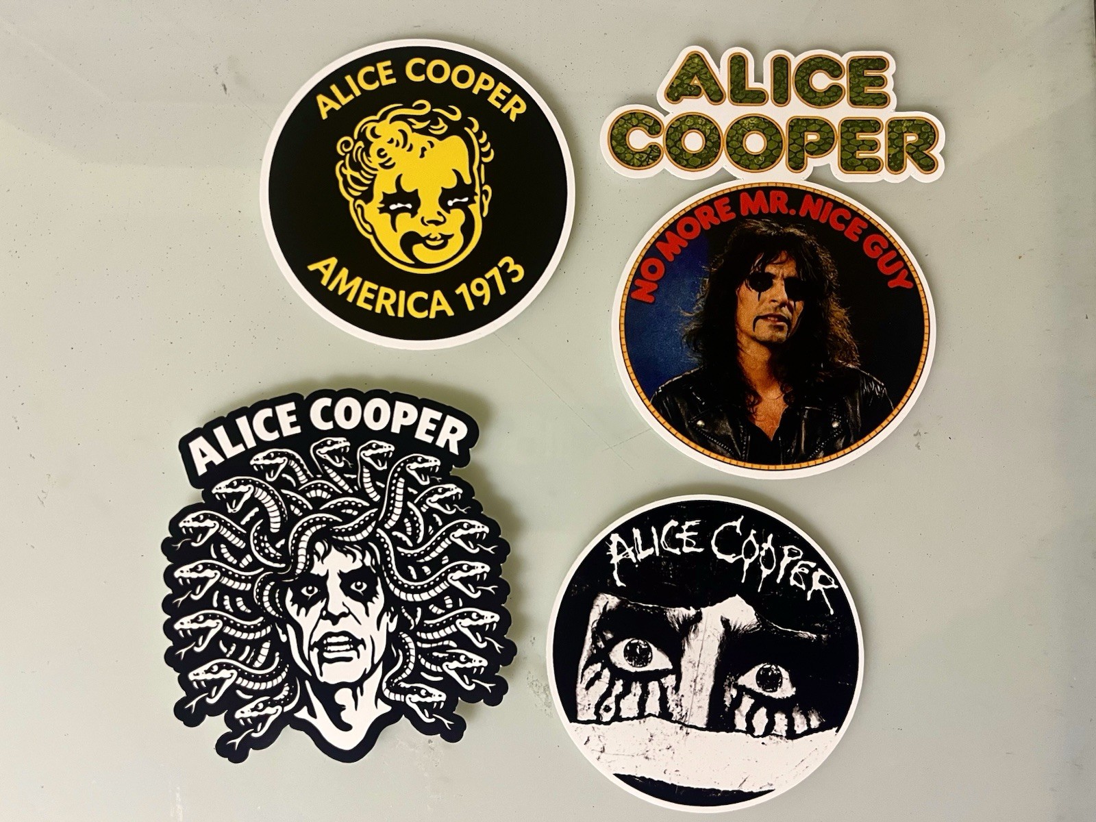Alice Cooper Sticker Pack – 10 Stickers