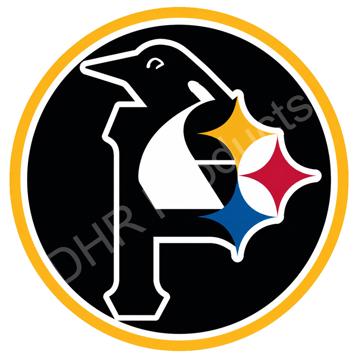 Pittsburgh Sports Teams Vinyl Sticker/Decal Steelers Penguins Pirates