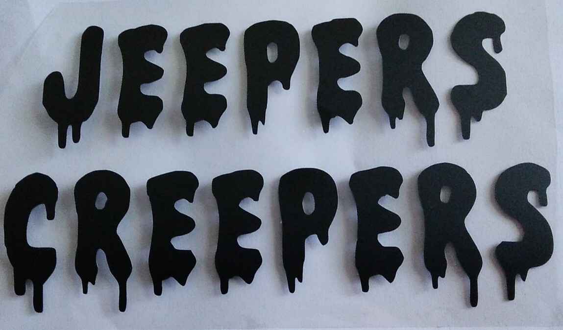 Jeepers Creepers Decal