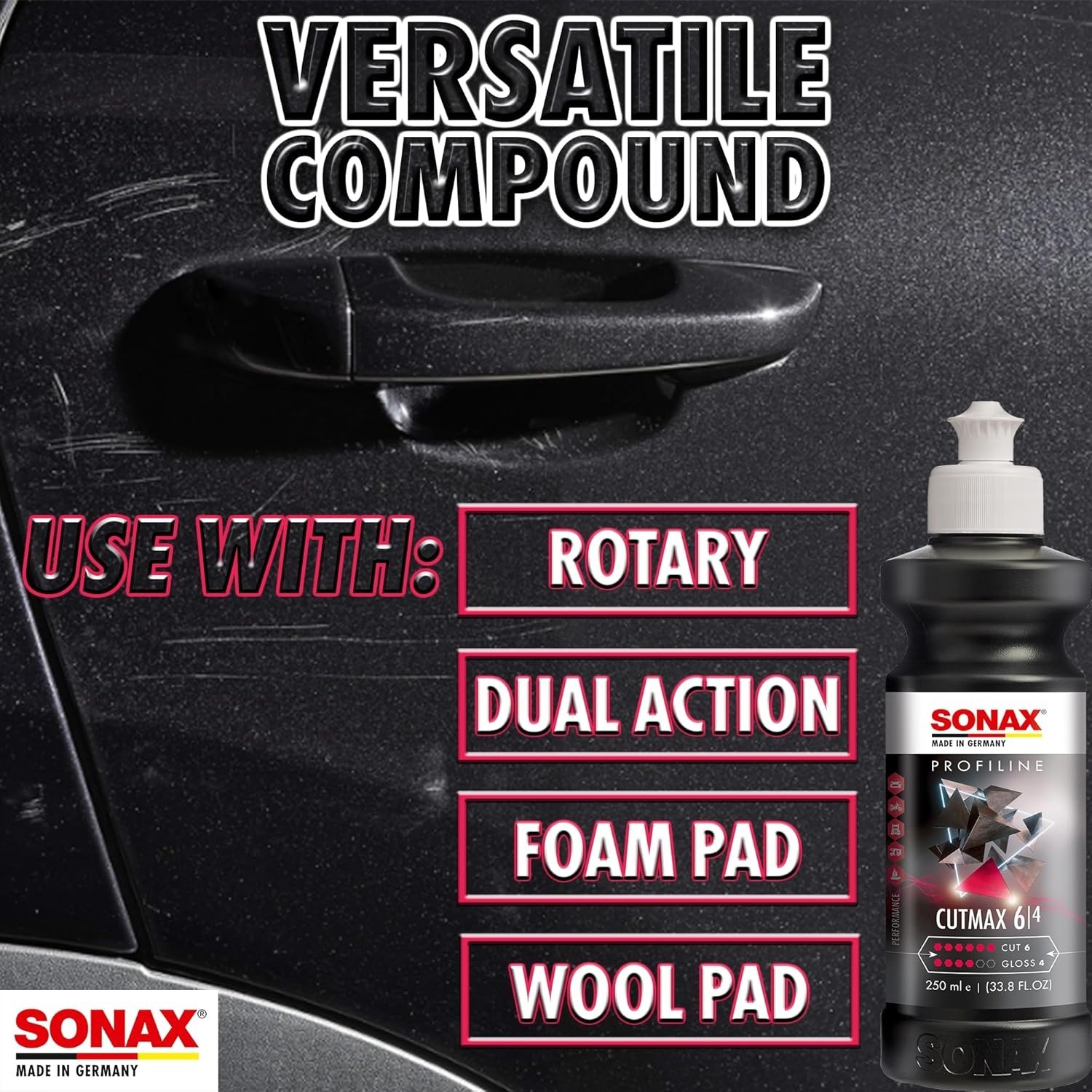 Sonax (246300) Profiline CutMax – 33.8 fl. oz. 1L