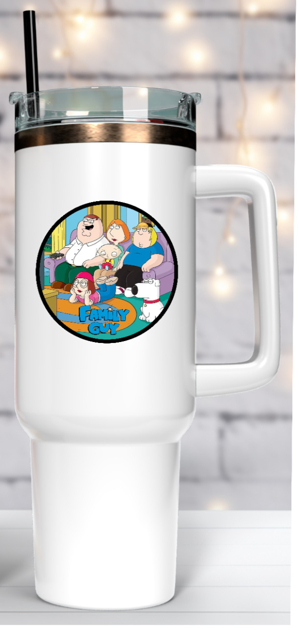 Family Guy "LR" – 4" Handmade Vinyl Decal Vehicle Laptop Cooler Decor Tumbler 26