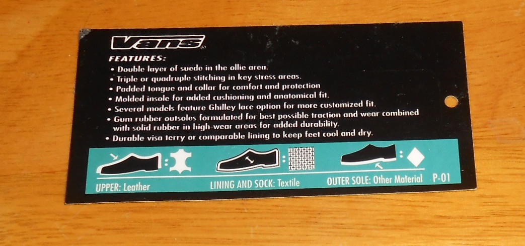 Vans Sticker Original Promo (rectangle) 4×2