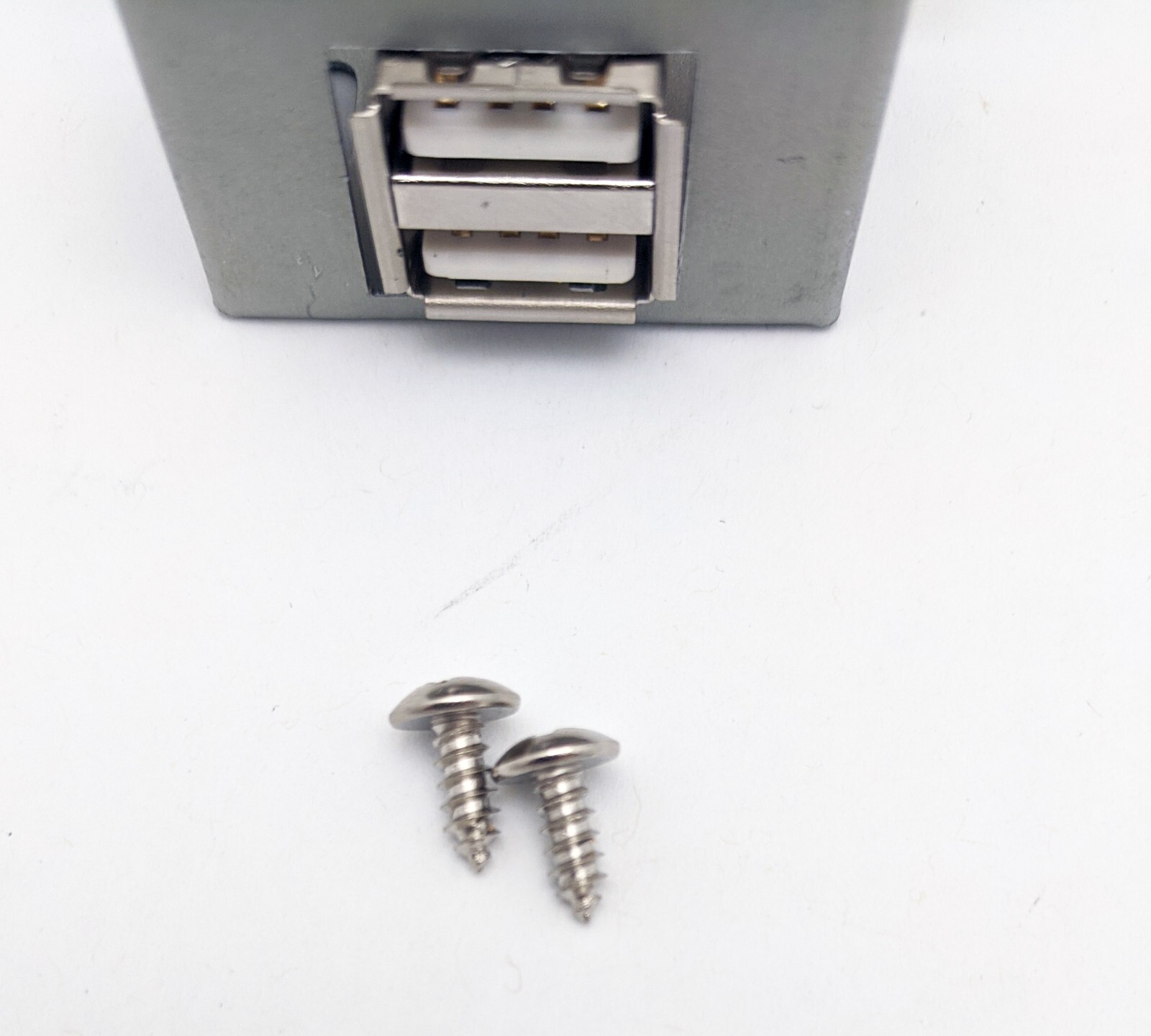 NEW PC Case Front Panel Dual USB Port w/ Individually-pin Connector Cable,Screws