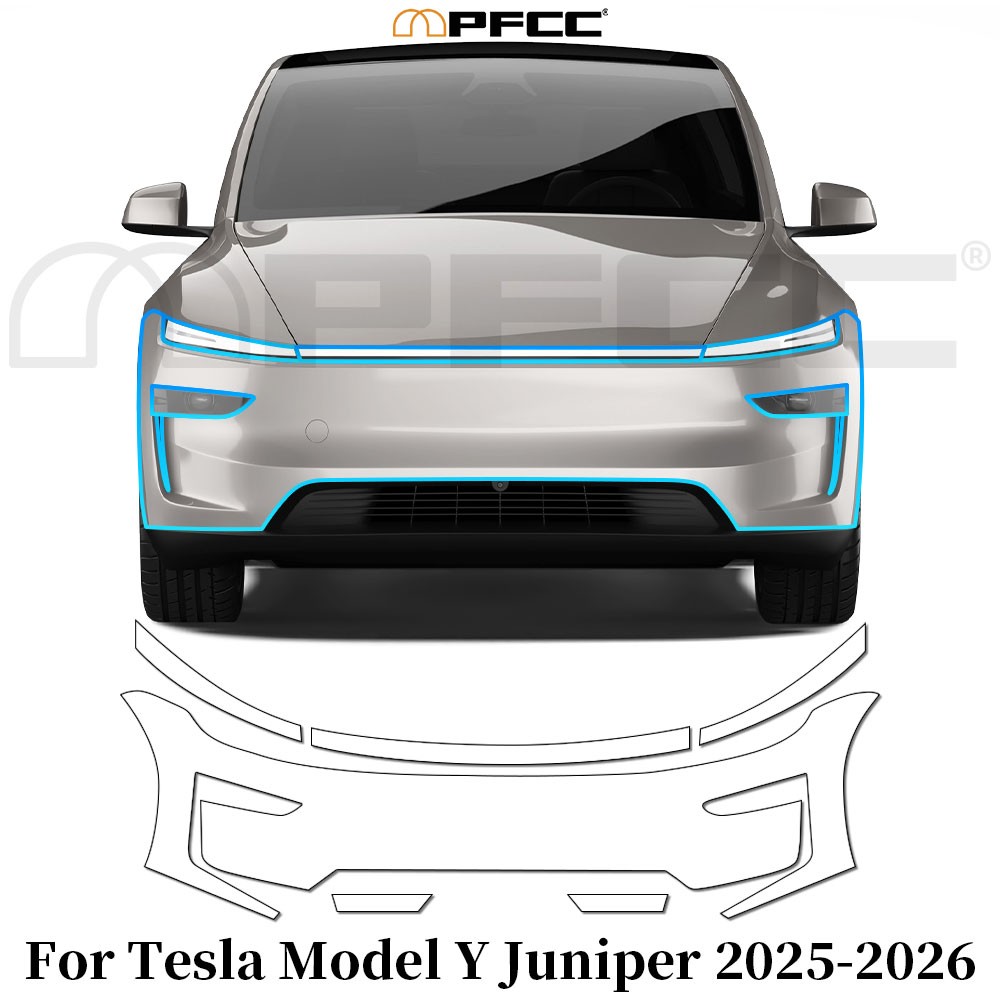For Tesla Model Y Juniper 2025-2026 Precut Paint Protection Film Scratch PPF TPU