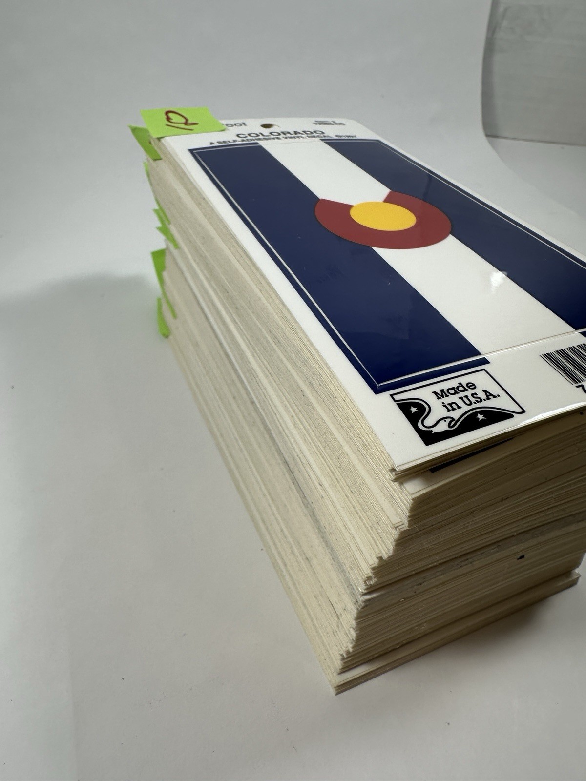 Bulk Lot State Flags Sticker Vinyl Decals 4” self Adhesive. 198 Stickers