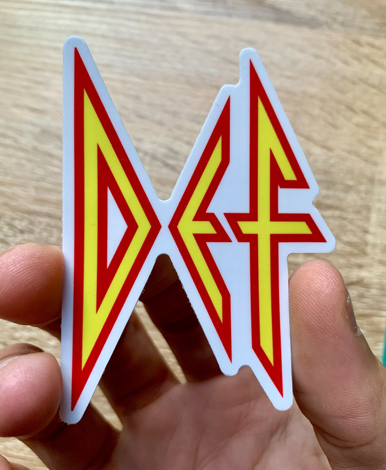Def Leppard 3" Premium Quality Vinyl Decal Sticker Heavy Metal Rock Joe Elliott
