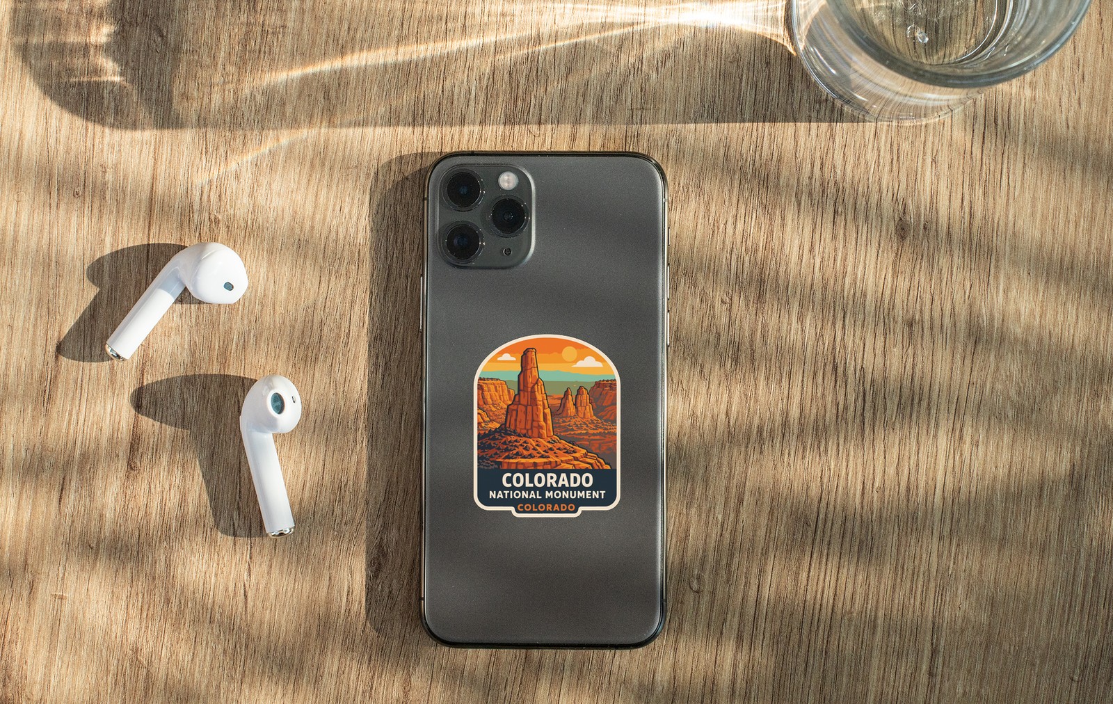 Colorado Colorado Sticker Decal Vinyl Die-Cut US National Monuments Series