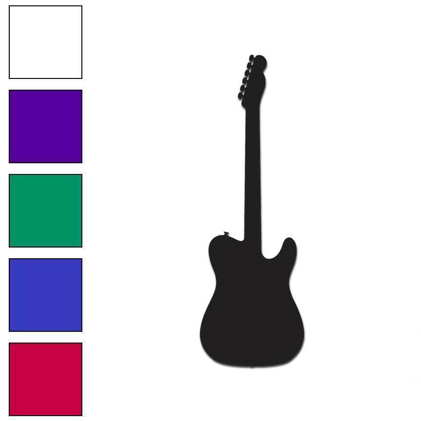 Guitar, Vinyl Decal Sticker, Multiple Colors & Sizes #6126