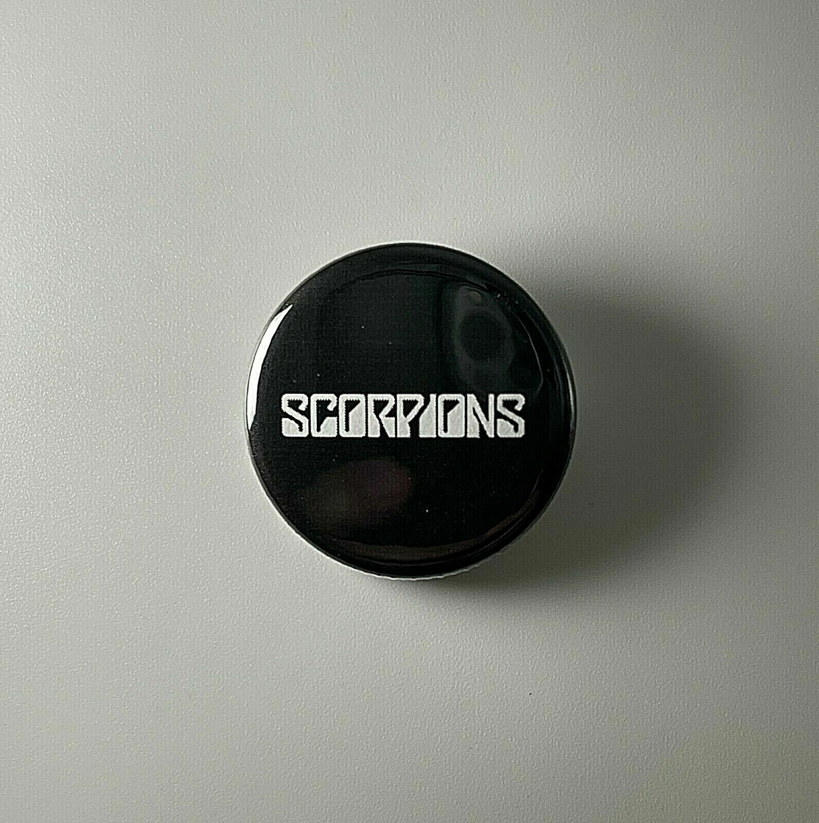 Scorpions Logo 1.25" Button S005B125 Pin Badge