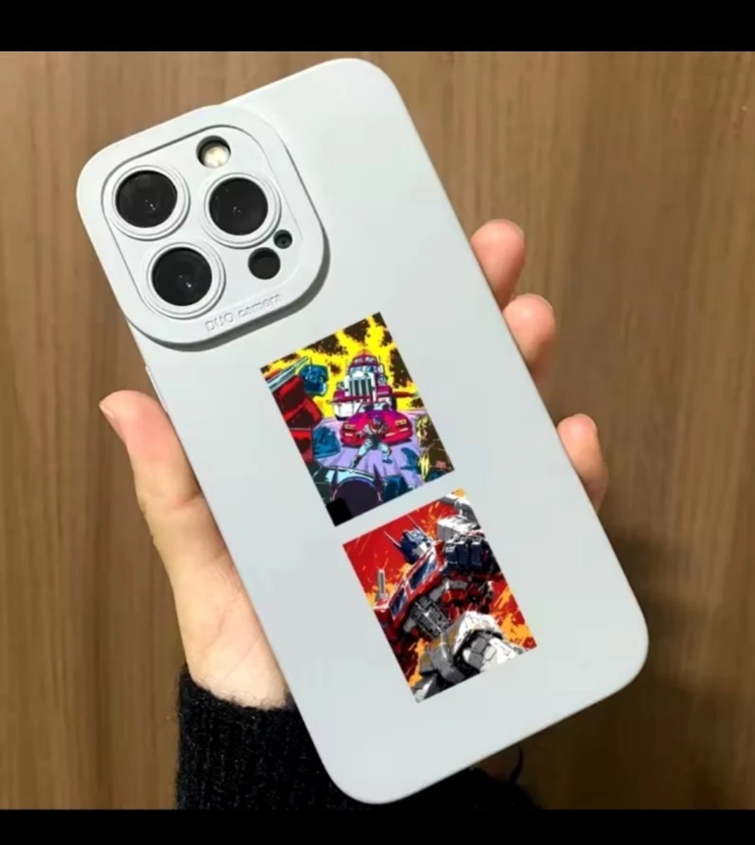TRANSFORMERS X MENASOR 1X1 INCH STICKER X CELL PHONE COVER STICKER X HIGH-GLOSS