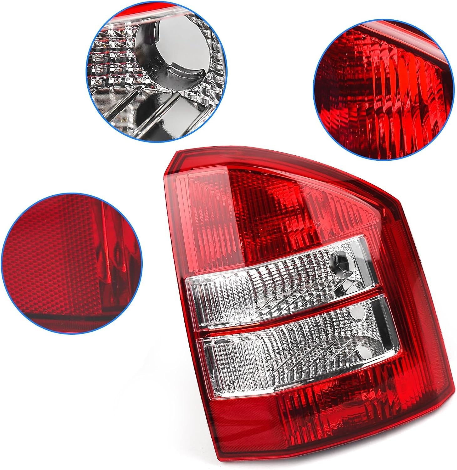 Right Outer Tail Light for Jeep Compass 07-10 RH CH2801169 5303878AB