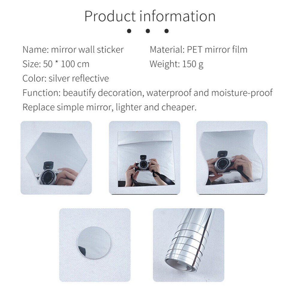 1 Piece Wall Sticker Film Film Bathroom Decoration New Parts