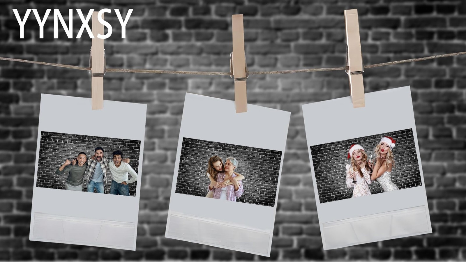 YYNXSY Gray Brick Background Retro Plastic Brick Wall Decorative Fabric Wall …