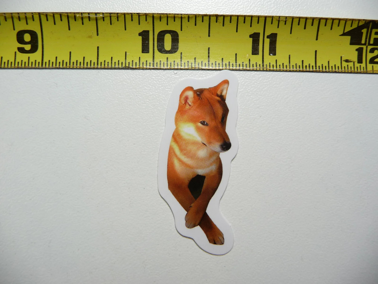 FUNNY DOG SMALL STICKER DECAL AX159 DOUBTFUL SIZE FUN HI PET FUNNY