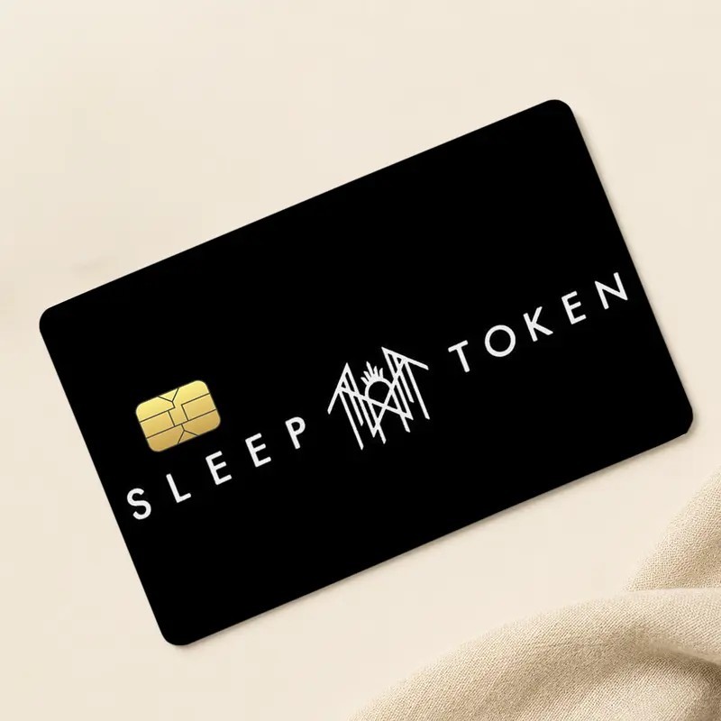 Sleep Token Card Skin Alternative Metal Fan Gift Card Cover Bookish Merch Gift