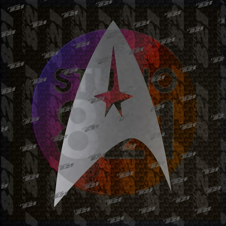 Star Trek trekkie logo emblem V1 vinyl transfer decal sticker die-cut scifi