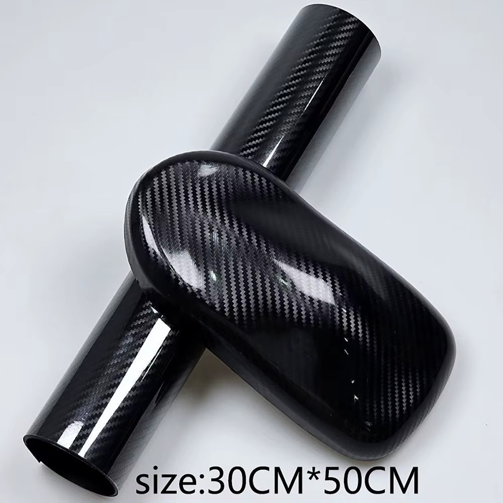50X30Cm Carbon Fiber Vinyl Film 3D/6D Matte Effect High Gloss Motorcycle Body St