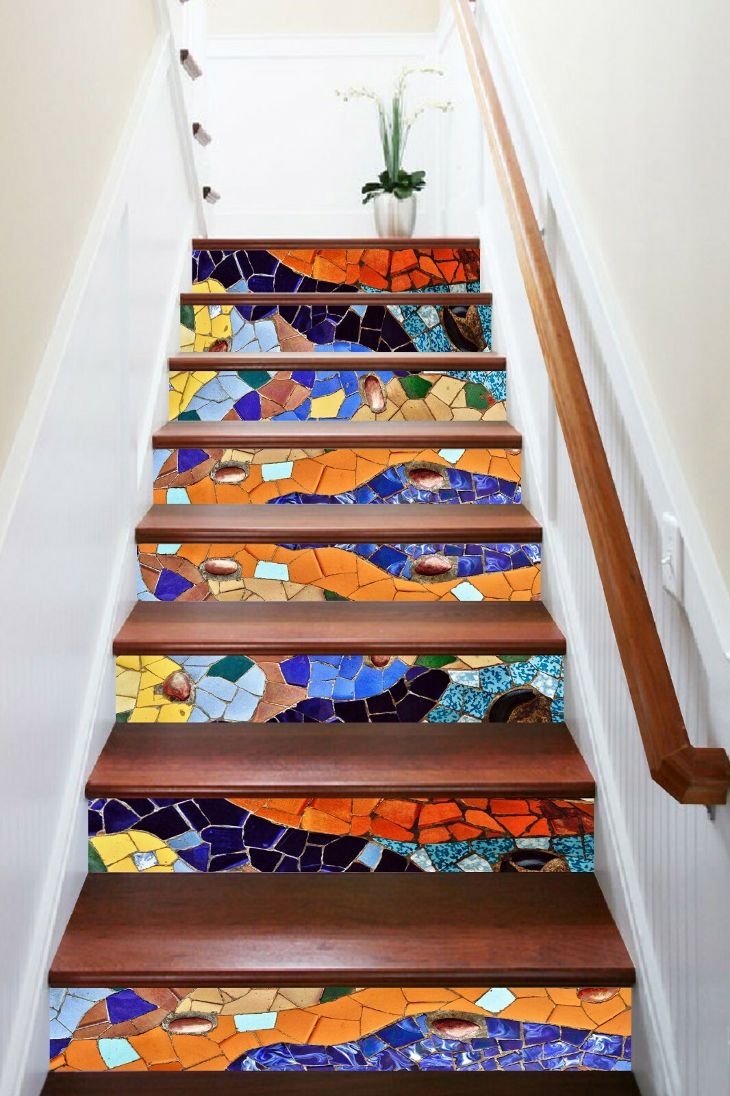 3D Brick Texture 833NA Stair Risers Decoration Photo Mural Decal Wallpaper Fay